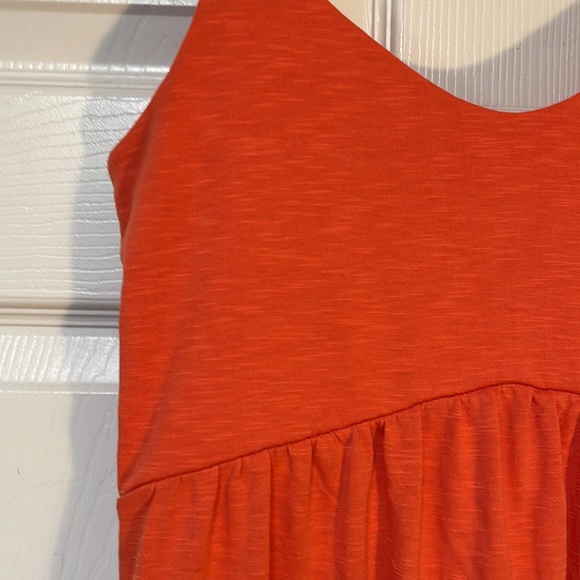 Old Navy Orange Women’s Empire Waist Adjustable Strapped Summer Dress Sm… - Picture 2 of 4